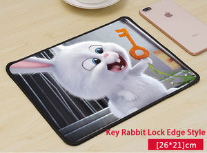 Vente directe d'usine jeu bord de verrouillage tapis de <span class=keywords><strong>souris</strong></span> dessin animé petite taille épaisse et grande publicité ordinateur tapis de bureau - Product Image 5