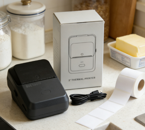 KAIMA Usb Wireless Printer Mini Handheld 55mm Pos Bluetooth Portable Printer Thermal Receipt Printer for Retail Price Tag