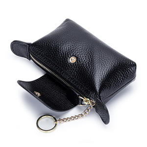 I-0942 Hot Selling <b>Purse</b> PU <b>Leather</b> Card Holder Ladies Wallet Custom Wallets Luxury Travel <b>Coin</b> <b>Purse</b> Real <b>Leather</b> Cosmetic Bag - Product Image 2