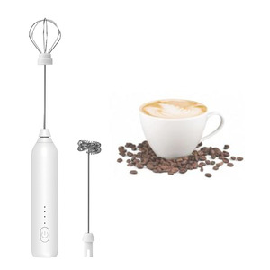 Mini-mousseur <span class=keywords><strong>à</strong></span> <span class=keywords><strong>lait</strong></span> <span class=keywords><strong>électrique</strong></span> rechargeable automatique 3 vitesses, puissant et le mieux noté pour la cuisine - Product Image 1