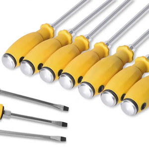 Đặc biệt màu vàng Tự Khai thác tính năng chrome Phillips thép nhựa Nhà máy bán nặng Kính thiên văn búa tuốc nơ vít linh hoạt - Product Image 3