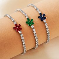 Pulsera de Moda al por Mayor de Latón de Alta Calidad con Baño de Oro de 14k y Zirconia, Brazalete Magnético de Cobre Puro para Mujer