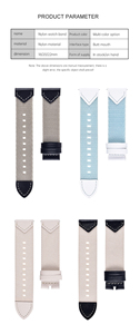 Proveedor de Shenzhen de China, correa de reloj de nailon, <span class=keywords><strong>correas</strong></span> transpirables para Rolex Panerai IWC <span class=keywords><strong>Breitling</strong></span>, correa de reloj - Product Image 5