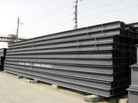 Poutre en acier laminée à chaud à bas prix, norme BS, 300x300mm/350x175mm/400x200mm, acier Q235B