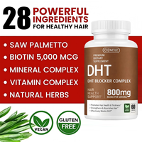 Pilules Bloqueuses de DHT OEM pour la Croissance Rapide des Cheveux avec du Palmier Nain pour Prévenir la Chute des Cheveux – Capsules Bloqueuses Capillaires