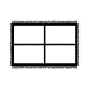 Vente en gros de couvertures personnalisées en tissu tissé de haute qualité avec impression par sublimation thermique de photos, 9 à 20 panneaux, couverture jetée - Product Image 4