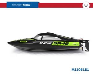 <span class=keywords><strong>Bateau</strong></span> de course électrique sans balais, grande vitesse 2.4g Rtr Rc, pour télécommande Radio, jouet pour enfants et adultes - Product Image 2