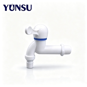 Robinet de lavabo mural moderne DN15 en ABS, prix d'usine de gros, robinet d'eau 1/2 pouce pour salle de bain et jardin - Product Image 1