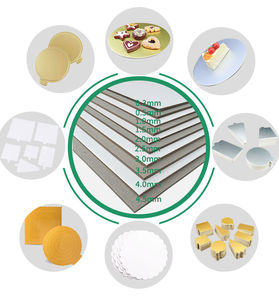 กระดานขาวเพล็กซ์เคลือบเยื่อรีไซเคิลกระดาษหลังสีเทา - Product Image 3