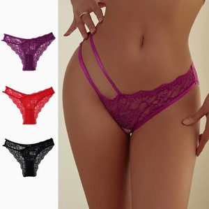 Braguitas de Encaje Transparentes para Mujer, Moda Sexy 2025, Panties de Cintura Baja, Venta al Por Mayor - Product Image 1