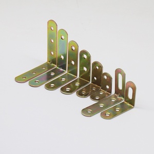 Support d'angle renforcé à 90 degrés en forme de L, support d'étagère à angle droit, support de meuble en fer triangulaire, équerres d'angle - Product Image 3