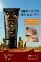Tatouage Crème Solaire SPF 30 Lotion Minérale Tatouage Fade Protection Hydratant Formule Anti-Âge