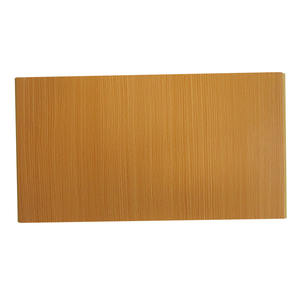 Panneau PVC en placage <span class=keywords><strong>de</strong></span> bois <span class=keywords><strong>de</strong></span> luxe, imperméable, anti-rayures, anti-déformation, pour mur d'arrière-plan TV, décoration <span class=keywords><strong>de</strong></span> villa - Product Image 1