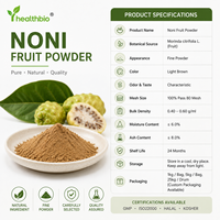 Gespraydroogd Noni-fruitpoeder van Morinda Citrifolia, tropische oogst, voor drankbasis en voedselformulering, bulk aankoop