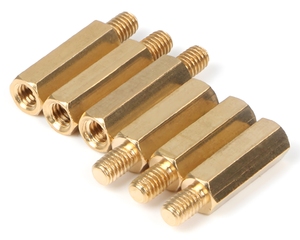 M2-M6 lục giác đơn đã kết thúc vít Bolt Stud Brass trụ cột cho trường hợp máy tính Bo mạch chủ vít cô lập chính xác Metric Kích thước - Product Image 3