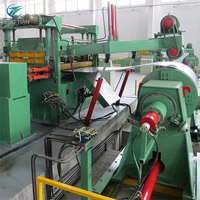 Mesin Pemotong Gulungan Logam Presisi Tinggi Produktivitas Tinggi 900-1600mm dengan Motor DC, Bearing, dan Kontrol PLC Merek Tengtian