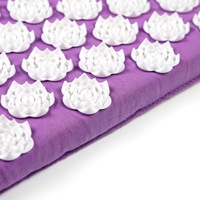 Almohada de Algodón para Alivio del Estrés, Estimulación de Puntos de Acupresión, Masaje Corporal, Ecológica, Esterilla de Acupresión Lotus
