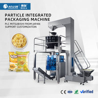 Máquina Envasadora Automática Eléctrica Vertical con Motor para Bolsas y Papel, para Envasar Alimentos y Snacks
