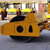 Compacteur d'asphalte vibrant entièrement hydraulique de haute qualité de 6 tonnes avec moteur de pompe à moteur Changfa