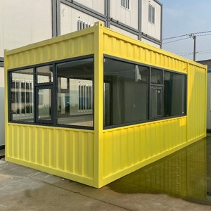 Casa Mobile in Acciaio per Esterni, Container Impermeabile e Antivento, Spazio Abitativo Portatile Durevole per Campeggio, Ufficio e Deposito - Product Image 2