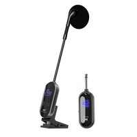 2.4G Wireless Saxophone Microphone Clip-on Instrument Mic for Clarinet Trumpet Horn French Horn