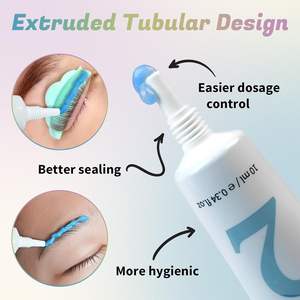 Koreanisches Wimpernlifting-Kit Tube 10ml, Wimpernlifting und Augenbrauenlaminierungs-Kit, Professionelles Wimpern- & Augenbrauen-Dauerwellen-Set, Schritte 1, 2 & 3 - Product Image 5