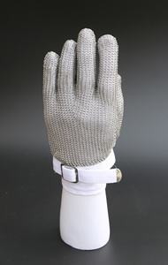 ถุงมือสแตนเลสสำหรับตัดเนื้อสัตว์,ถุงมือทำงานจดหมายโซ่ - Product Image 4