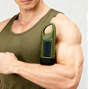 Mini <span class=keywords><strong>lampe</strong></span> torche LED étanche, <span class=keywords><strong>dynamo</strong></span> à manivelle d'urgence, <span class=keywords><strong>lampe</strong></span> solaire pour le camping en plein air, la randonnée, <span class=keywords><strong>lampe</strong></span> rechargeable IP65 - Product Image 1