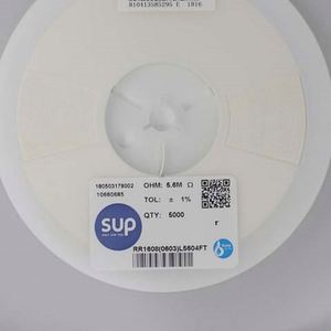 Bulk Discount RR1608 0603L5604FT 0603 1608 Resistors Chip Resistors SMD Resistors 5.6Mohm 1% 1/10W Thick Film Resistor - Product Image 1