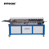 Machine à bride de conduit HVAC CNC BYFO TDF, machine de formage de bride de conduit carré pour tôle galvanisée