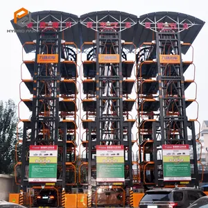 Sistema giratório vertical esperto do estacionamento automatizado 10 carros do estacionamento