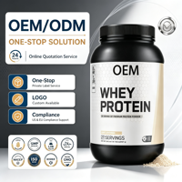 Bubuk Whey Protein untuk Pemulihan Otot, Pembentukan Otot Ramping, 25g Protein Micellar Casein, Teruji Oleh Informed Sport, 867g Pasokan Massal
