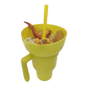 Productos Promocionales con Logotipo Personalizado, Vasos 2 en 1 para Estadio con Pajita, Taza para Bebidas y Refrigerios, Tazón para Refrigerios para Adultos y Niños - Product Image 3