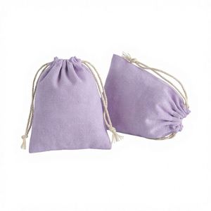 Bolsa de Franela de Algodón con Cordón para Almacenamiento, Bolsa para Empaque de Joyería, Logotipo Personalizado, Hecho en China, Varios Tamaños, Venta al Por Mayor de Fábrica - Product Image 1