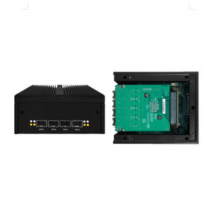 BKHD personalizado caliente Mini PC H10 Intel N100 2 * LAN 2,5G 2 * COM RS232/RS485 DDR5 computadora Industrial enrutador suave VPN <span class=keywords><strong>Firewall</strong></span> 4G/5G/WIFI - Product Image 6