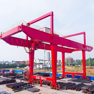 Grue <span class=keywords><strong>portique</strong></span> à double poutre robuste de type MG, à roulement direct sur rail et sur sol, 20 tonnes, 30 tonnes, 50 tonnes, 100 tonnes, à vendre - Product Image 1