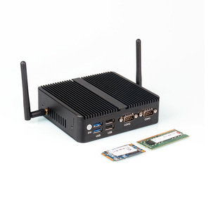 Mini <span class=keywords><strong>PC</strong></span> Intel 12e génération N95 à prix avantageux, sans ventilateur, industriel, 2 ports LAN, 2 ports COM, affichage sur 3 écrans, ordinateur de bureau micro 4K - Product Image 3