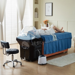 <span class=keywords><strong>Bac</strong></span> à shampoing mobile pour salon de beauté, sans plomberie, avec réservoir d'eau, amovible et portable, pour spa capillaire, disponible depuis l'entrepôt UE - Product Image 5