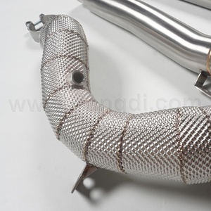 High Quality Exhaust Downpipe Exhaust Pipes Downpipes for Mercedes-Benz AMG GT/GTS M178 C190 4.0T 2015-2017 - Product Image 2