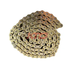 428h Unipanda Golden Roller Chain Motorcycle Color Drive Chain