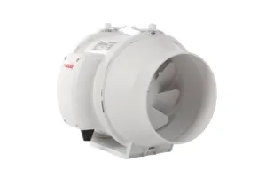 FULUDE Easy Installation Long Life Pvc Pipe Exhaust Fans 100mm Duct Fan Duct Pipe Ventilating Fan