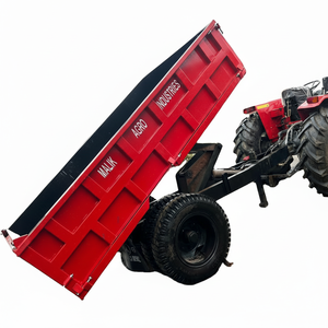 รถพ่วงไฮดรอลิกสำหรับใช้ในการเกษตรรถพ่วงบรรทุก15ton สำหรับงานหนักที่มีส่วนประกอบของเพลาหลักสำหรับรถแทรกเตอร์ในการเกษตร - Product Image 1