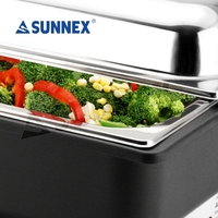 Sunnex Elektrische Chafing Schotel Buffet Voedselwarmer Set Voor Hotels En Restaurants Hotelleveringsapparatuur