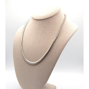 Splendida, pesante e larga. 925 collana a catena di serpenti in argento Sterling - Product Image 2