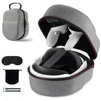 Étui de transport professionnel EVA pour casque de réalité virtuelle boîte de rangement de voyage Portable avec Protection anti-chute