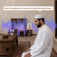 Lampu Islami Sq-669 Smart Plug Lampu Malam Pemutar Quran aplikasi Speaker Quran Nirkabel dengan Koneksi Bluetooth