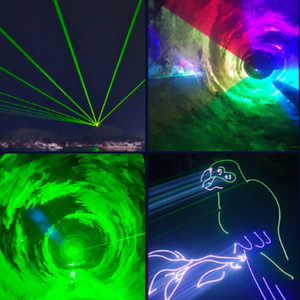 Luces Láser Animadas a Todo Color Aurora Boreal, Espectáculo de Luces Láser para Edificios, Túnel <span class=keywords><strong>Espacio</strong></span>-Tiempo Láser para Azoteas, Lámpara de Proyección para Escenarios - Product Image 3