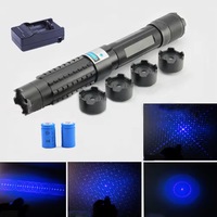 Kit de pointeur laser vert haute visibilité avec lunettes de protection et base de charge pour utilisation en extérieur