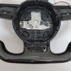 Venta directa de fábrica volante de fibra de carbono Alcantara para Audi A3 A4L A5 A6L A7 Q3 Q5 volante de coche - Product Image 3