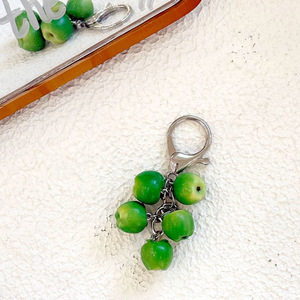 Cute Mini Resin Fruit Cluster Keychain Mixed Fruits Grape Banana Cherry Apple <b>Bag</b> <b>Charm</b> Backpack Hanging Ornament Wholesale - Product Image 5
